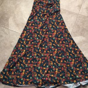 Lularoe maxi skirt size xs
